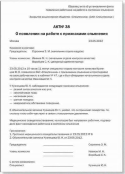 Ошибка Работодатель отстраняет работника без оснований, предусмотренных ТК РФ