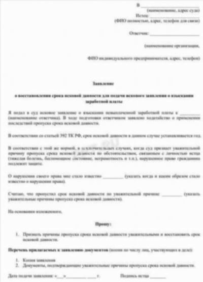 Шаг 1: Подача заявления в суд