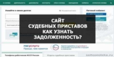 Проверить сумму долга ФССП онлайн