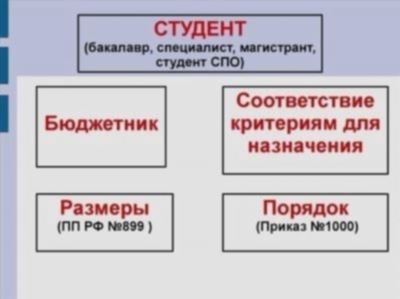 Что такое социальная стипендия?