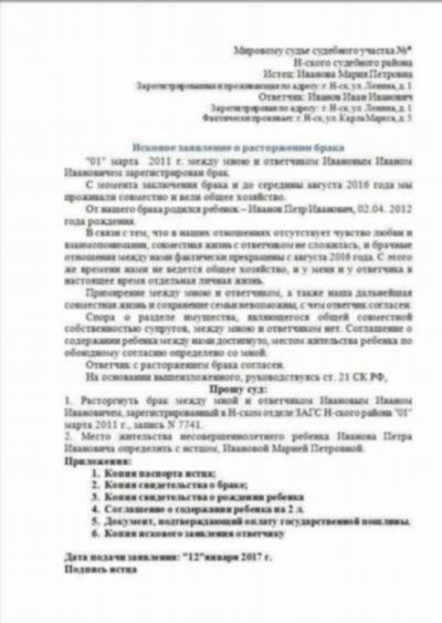 Написание и подача жалобы в Роспотребнадзор через интернет: образец документа